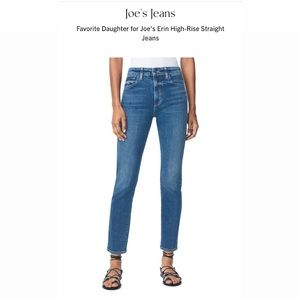 Favorite Daughter x Joe’s. The Erin High Rise Straight. Size 25.